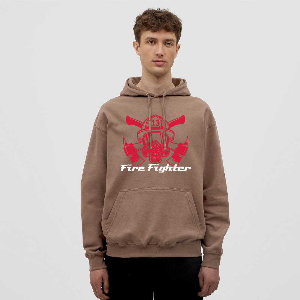 SSW2603 Fire Fighter Unisex Hoodie - Mokka