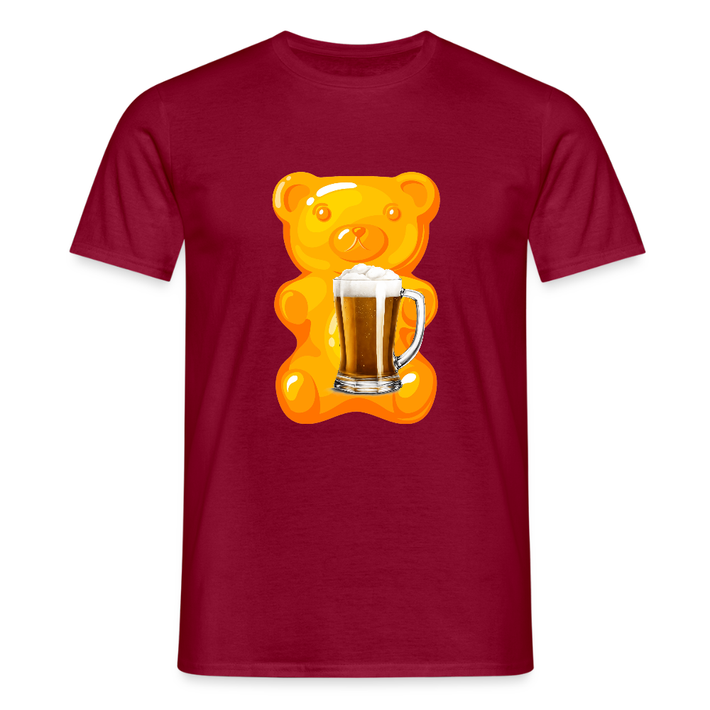 SSW2506Gummibär mit Bier - Ziegelrot