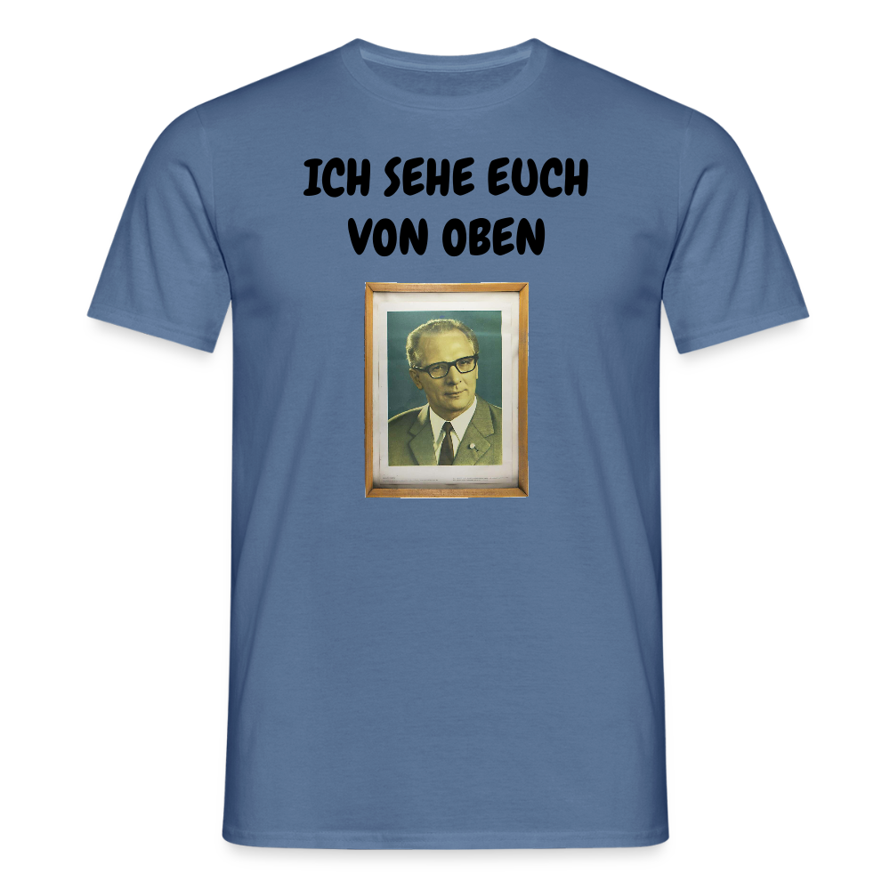 OSSI13ICH SEHE EUCH VON OBEN - Taubenblau 