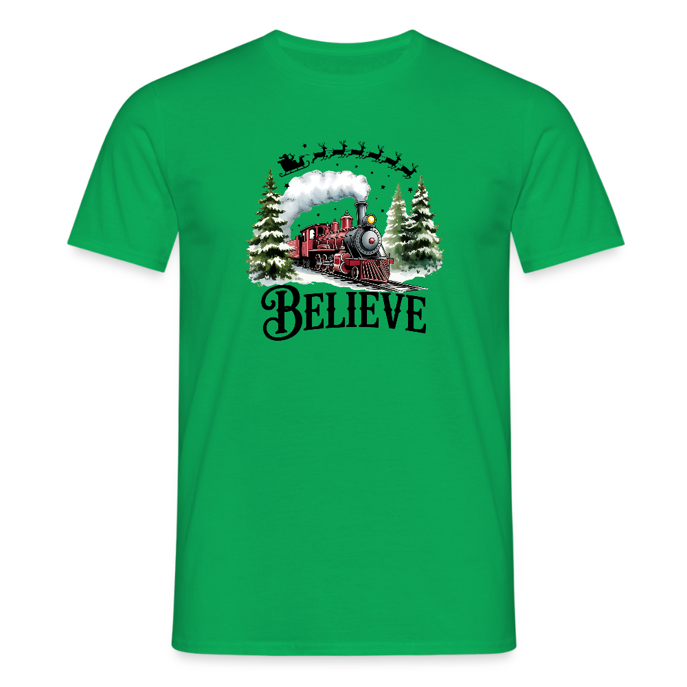 SSW2611North Pole Train - Kelly Green