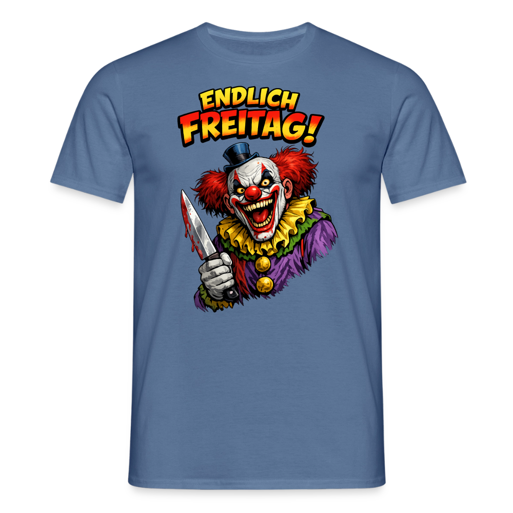 SSW2809 ENDLICH FREITAG - Taubenblau 