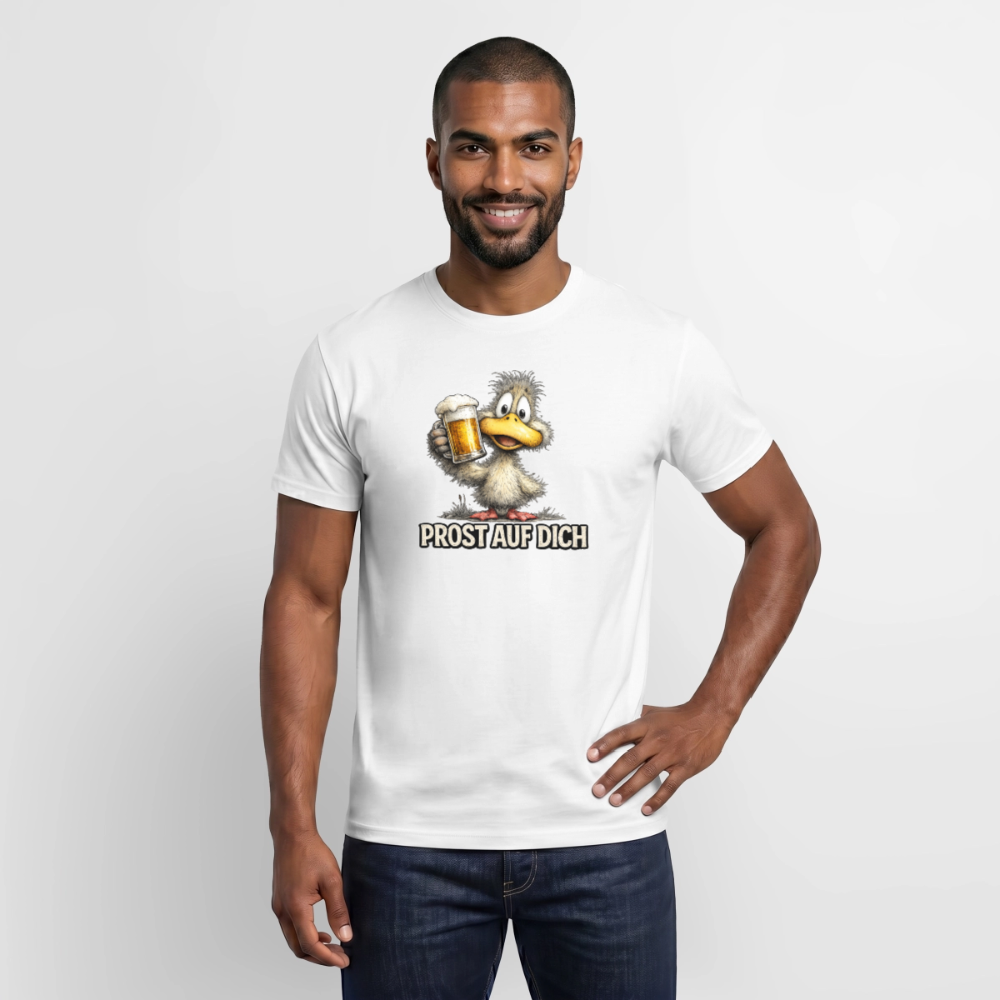 SSW2880Ente Prost auf dich - Weiß