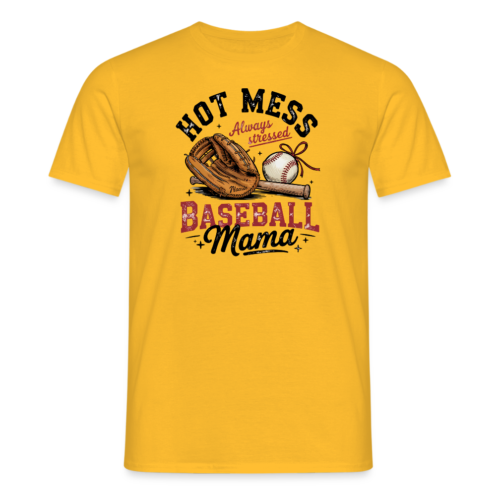 SSW2586 Baseball Mama - Gelb