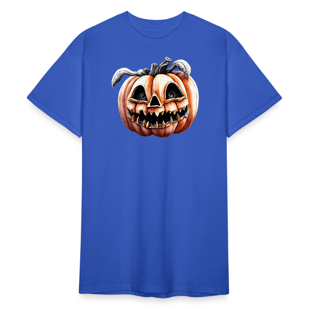 SSW2234 Bunter_Halloween-Kuerbis_mit_gruseligem_Gesicht - Königsblau
