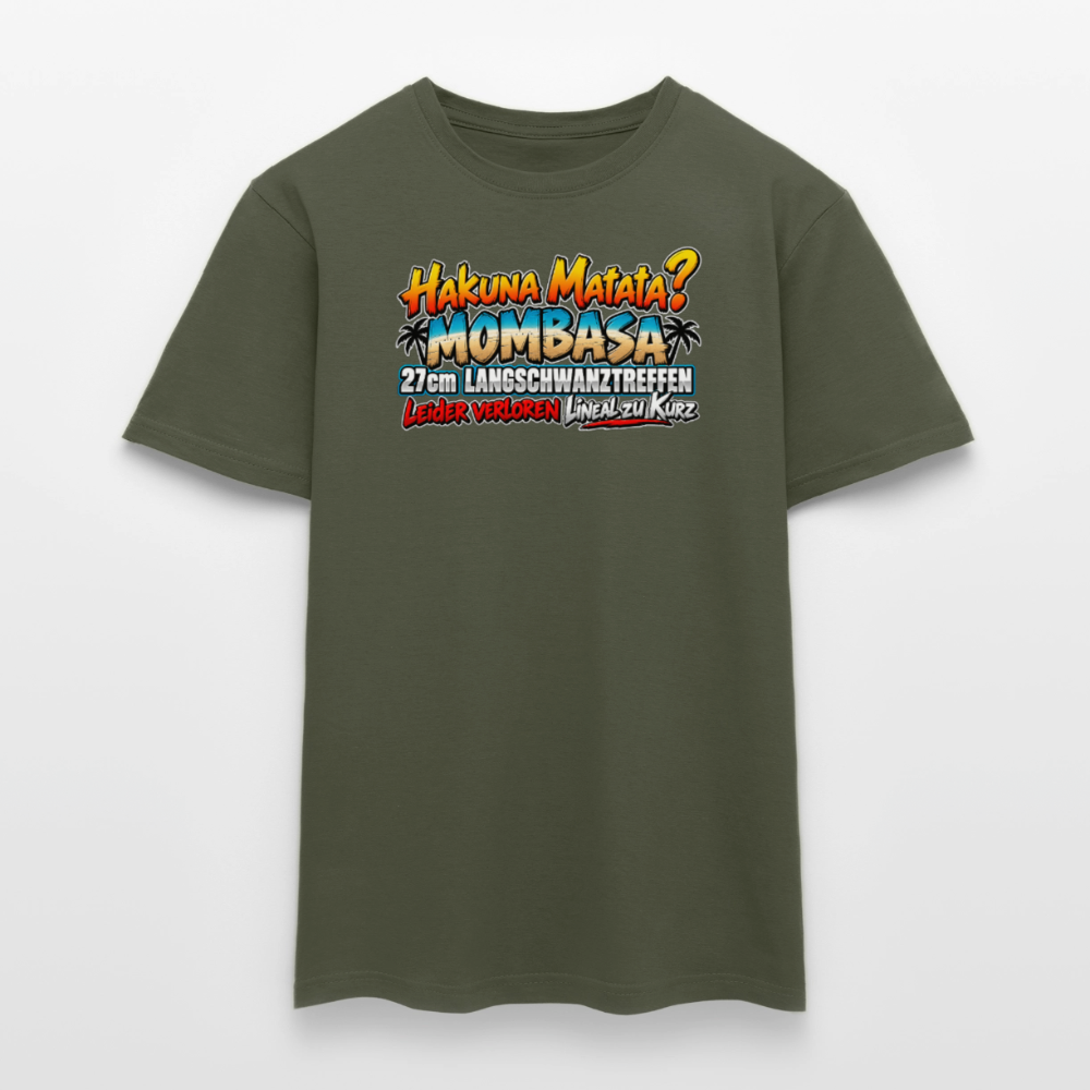 SSW2914HakunaMatata Mombasa 27cm LANGSCHWANZTREFFEN - Militärgrün