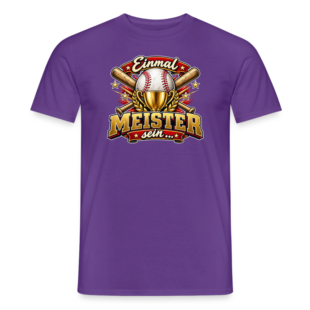 SSW2936Einmal MEISTER sein im BASEBALL - Lila
