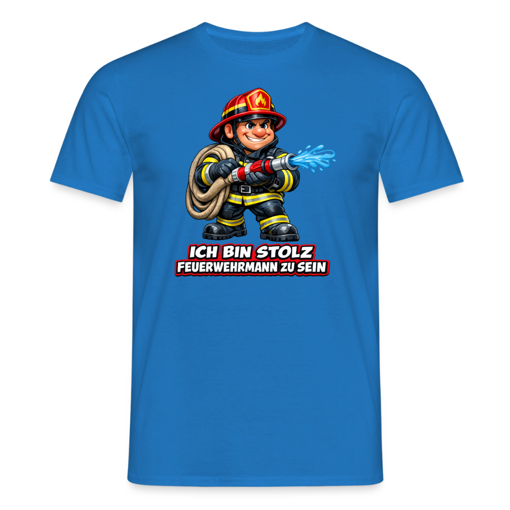 SSW2822 ICH BIN STOLZ FEUERWEHRMANN ZU SEIN - Royalblau