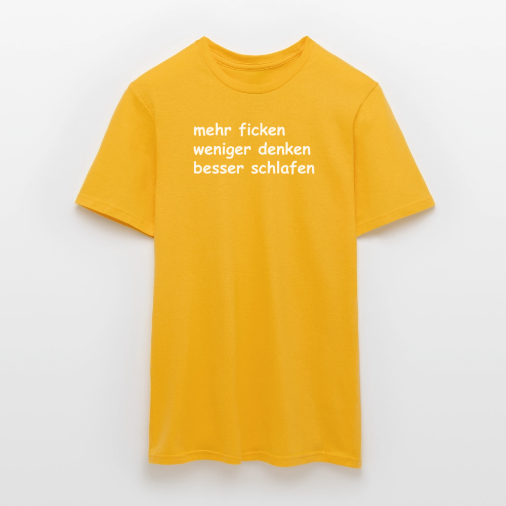 SSW2650mehr ficken weniger denken besser schlafen - Gelb
