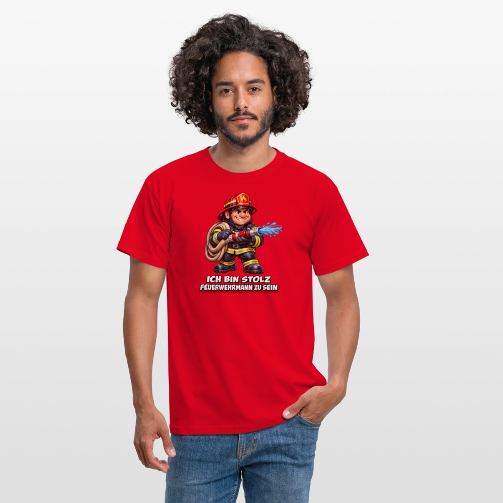 SSW2822 ICH BIN STOLZ FEUERWEHRMANN ZU SEIN - Rot