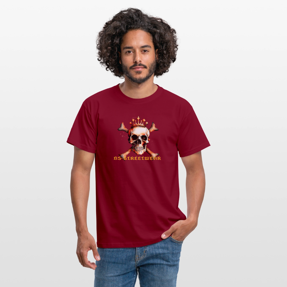 SSW2498Totenkopf BS Streetwear - Ziegelrot