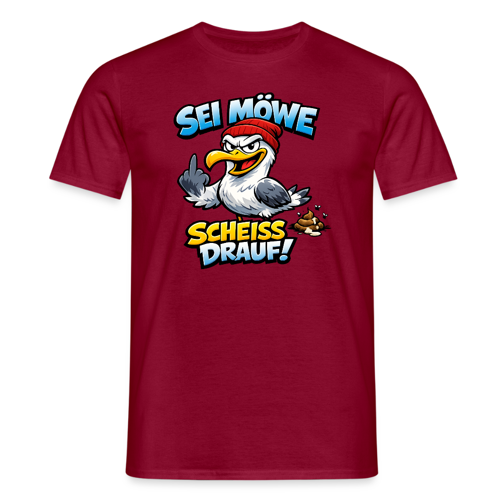 SSW2719SEI MÖWE SCHEISS DRAUF! - Ziegelrot