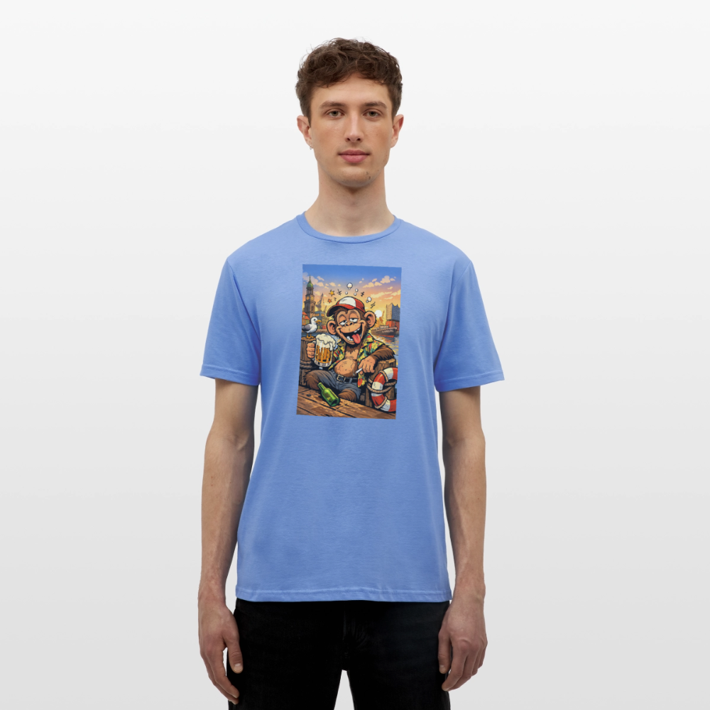 SSW2724 Affe Hamburg Bier - Carolina Blue