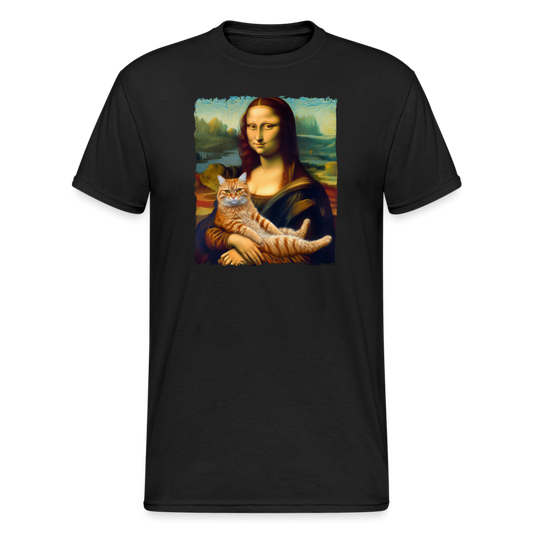 SSW2406Mona Lisa Cat - Schwarz