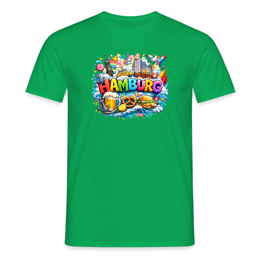 SSW2678Hamburg verrückt bunt - Kelly Green