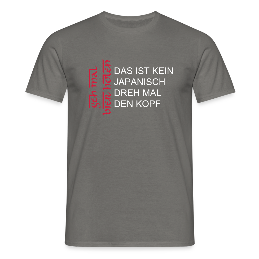 SSW2456DAS IST KEIN JAPANISCH DREH MAL DEN KOPF - Graphit