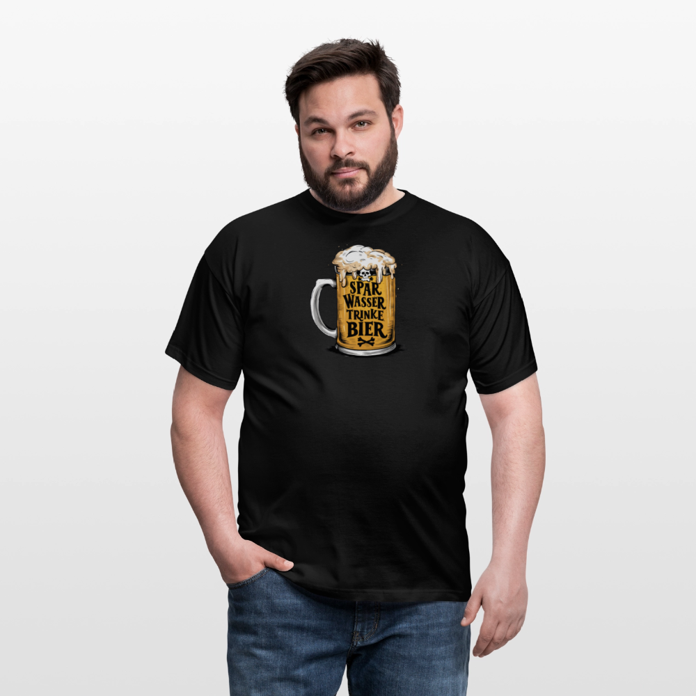 SSW2585 Spar Wasser Trinke Bier - Schwarz