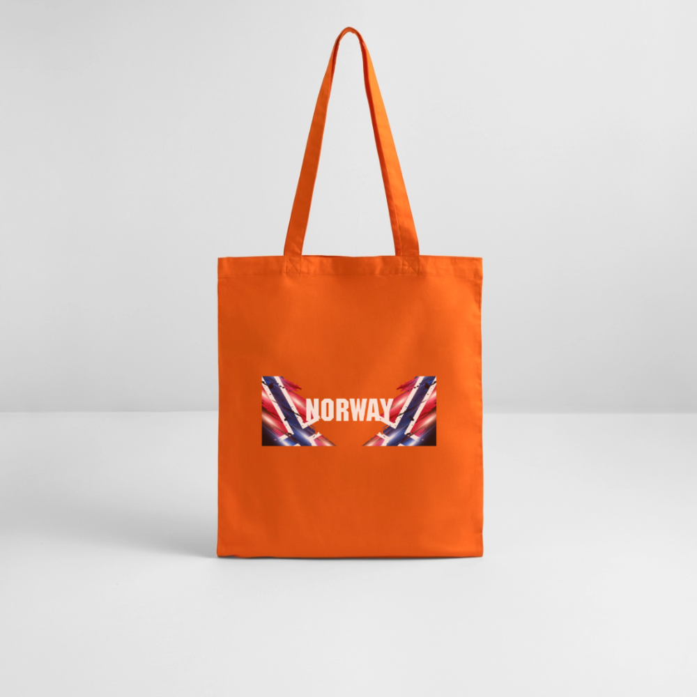 SSW2529 Stofftasche Flag of Norway - Tieforange
