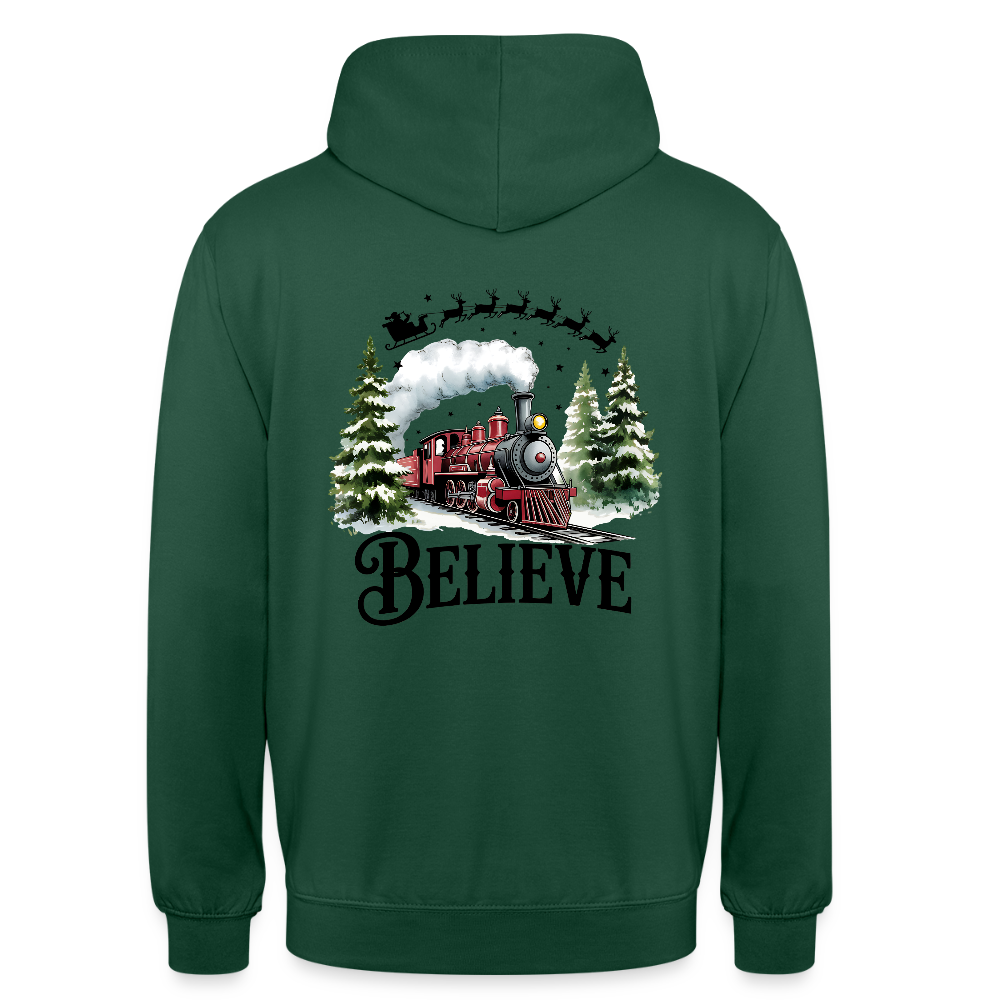 SSW2610 Weihnachten Eisenbahn - Flaschengrün