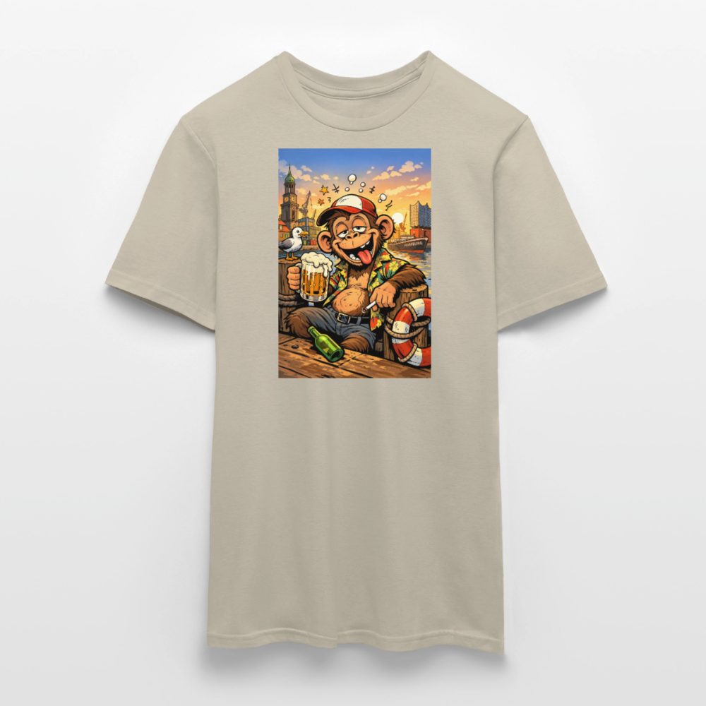 SSW2724 Affe Hamburg Bier - Sandbeige