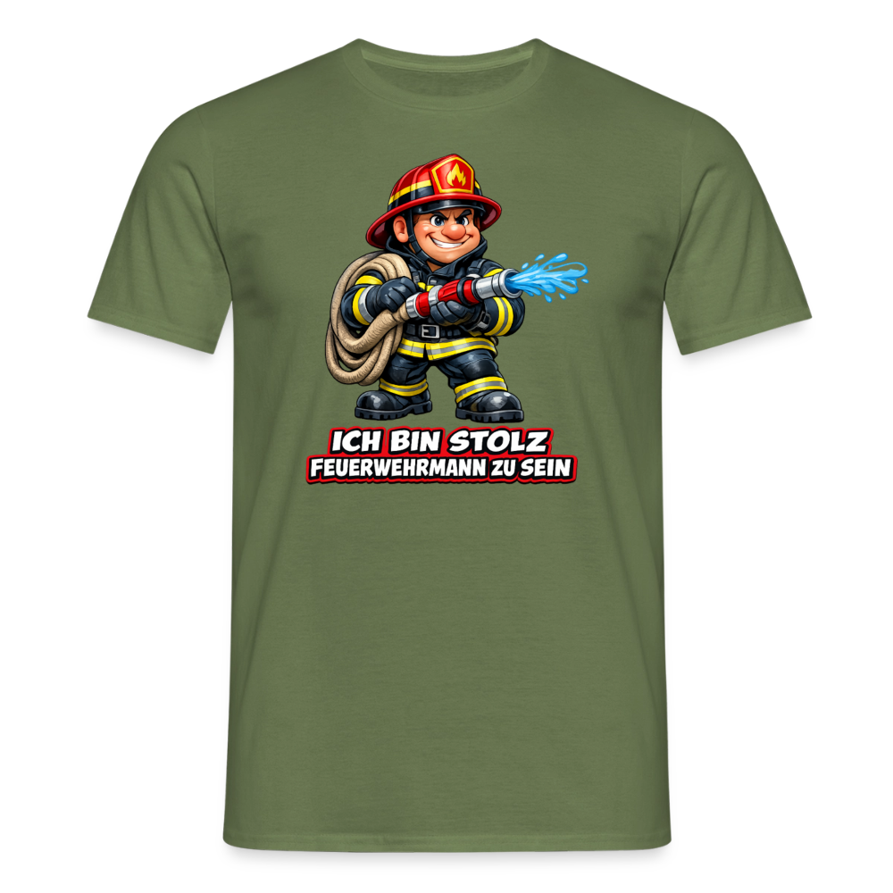 SSW2822 ICH BIN STOLZ FEUERWEHRMANN ZU SEIN - Militärgrün