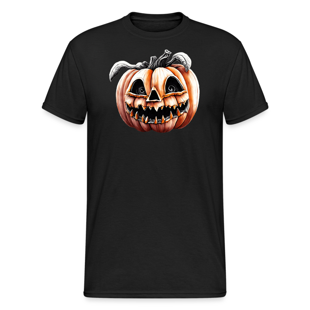 SSW2234 Bunter_Halloween-Kuerbis_mit_gruseligem_Gesicht - Schwarz