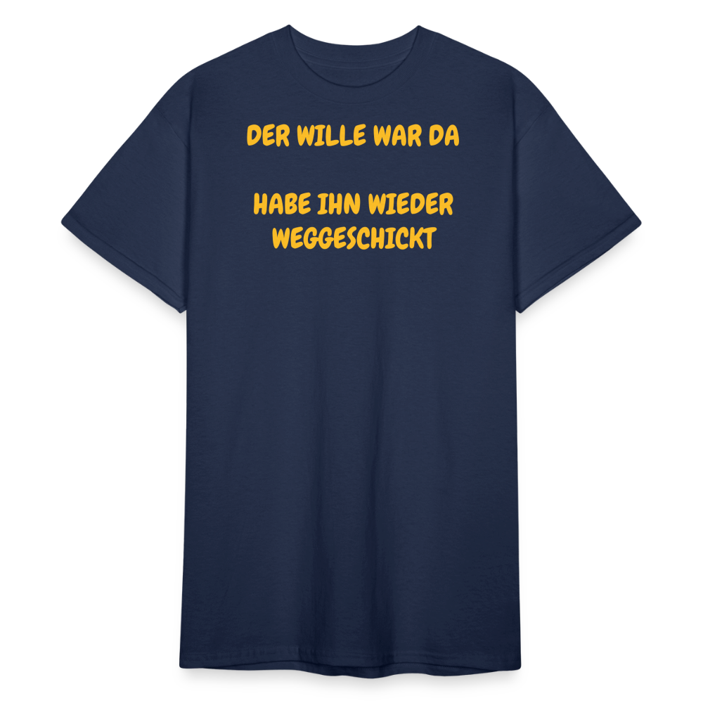 SSW2426DER WILLE WAR DA  HABE IHN WIEDER WEGGESCHICKT - Navy