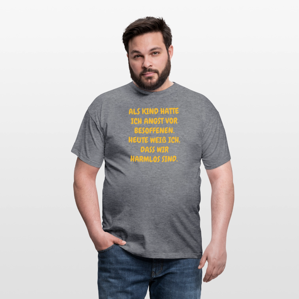 SSW2669ALS KIND HATTE ICH ANGST VOR BESOFFENEN. HEUTE WEIß ICH, DASS WIR HARMLOS SIND. - Graphit meliert