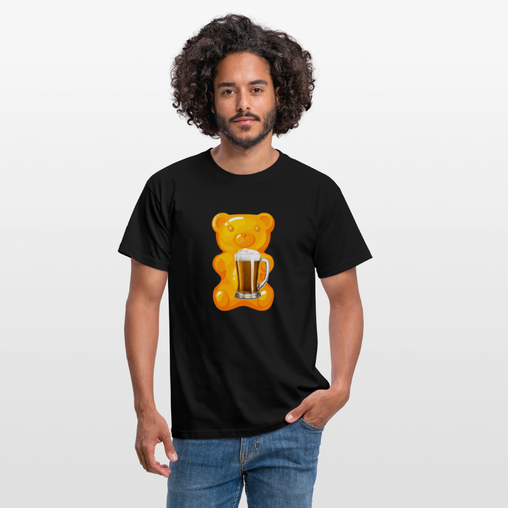 SSW2506Gummibär mit Bier - Schwarz