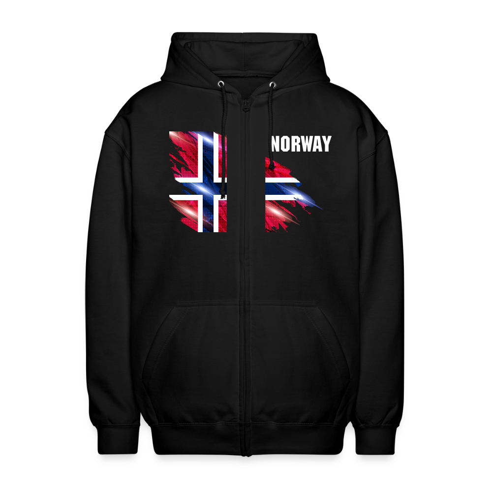 SSW2536 Flag of Norway - Schwarz