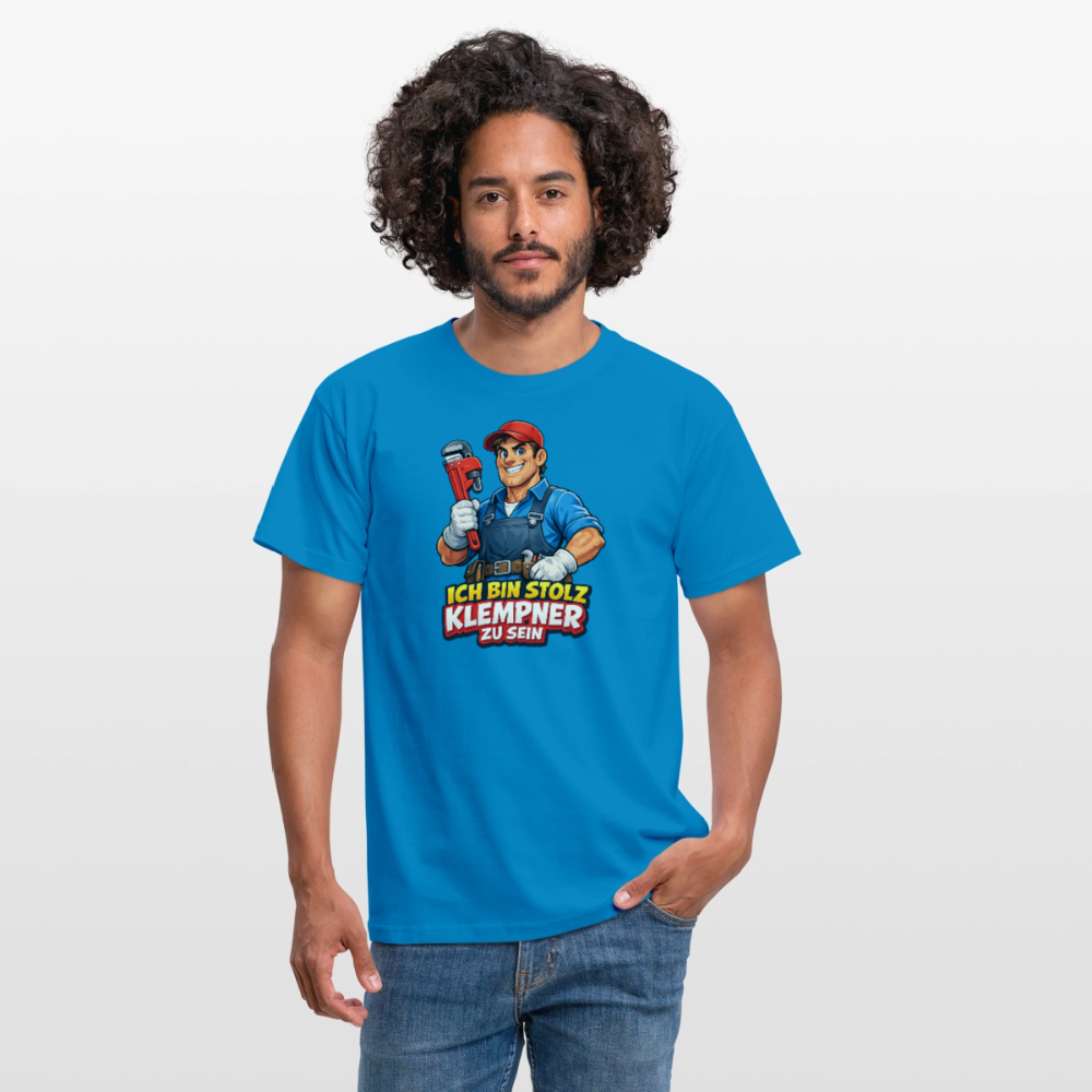 SSW2824 ICH BIN STOLZ KLEMPNER ZU SEIN - Royalblau