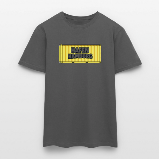 SSW2862Hafen Hamburg gelber Container 3 - Anthrazit