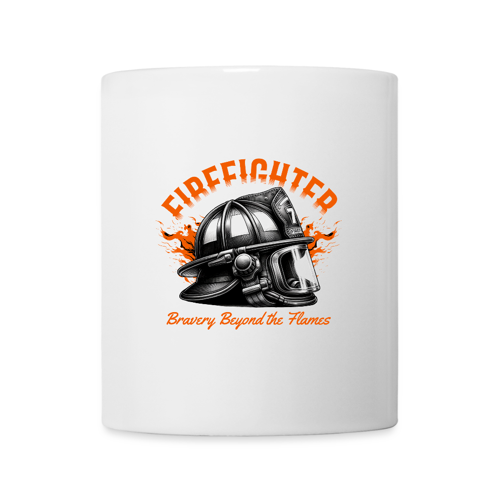 SSW2638Kaffeetasse Firefighter - Weiß