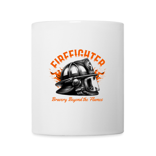 SSW2638Kaffeetasse Firefighter - Weiß