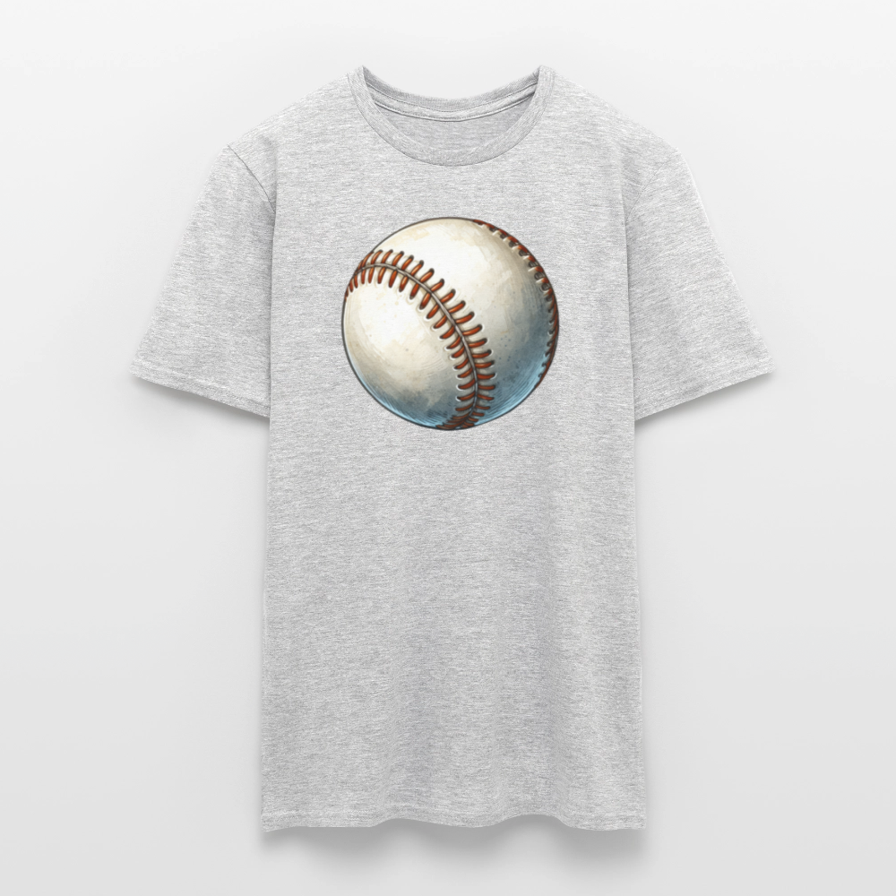 SSW2577Baseball - Grau meliert