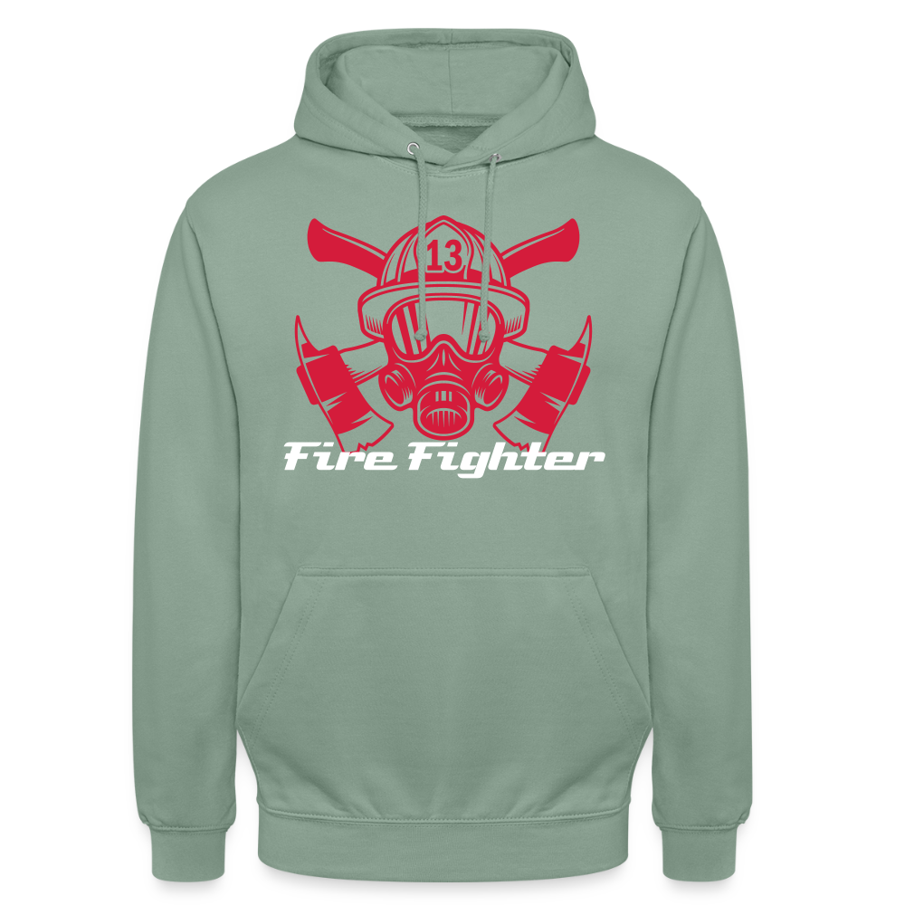 SSW2603 Fire Fighter Unisex Hoodie - Graugrün