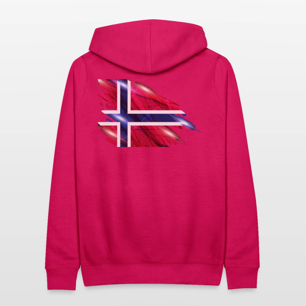 SSW2537 Flag of Norway - dunkles Pink