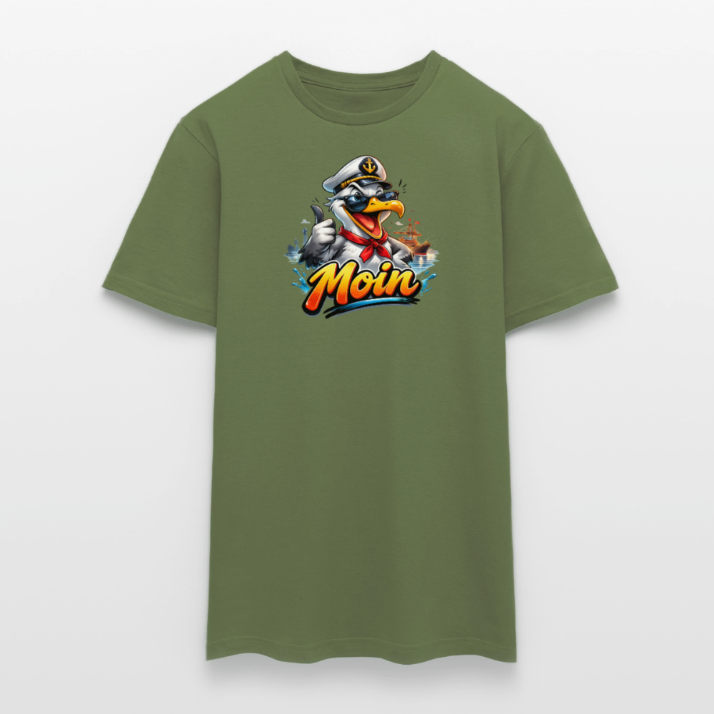 SSW2807 Möwe Moin Halstuch Mütze - Militärgrün