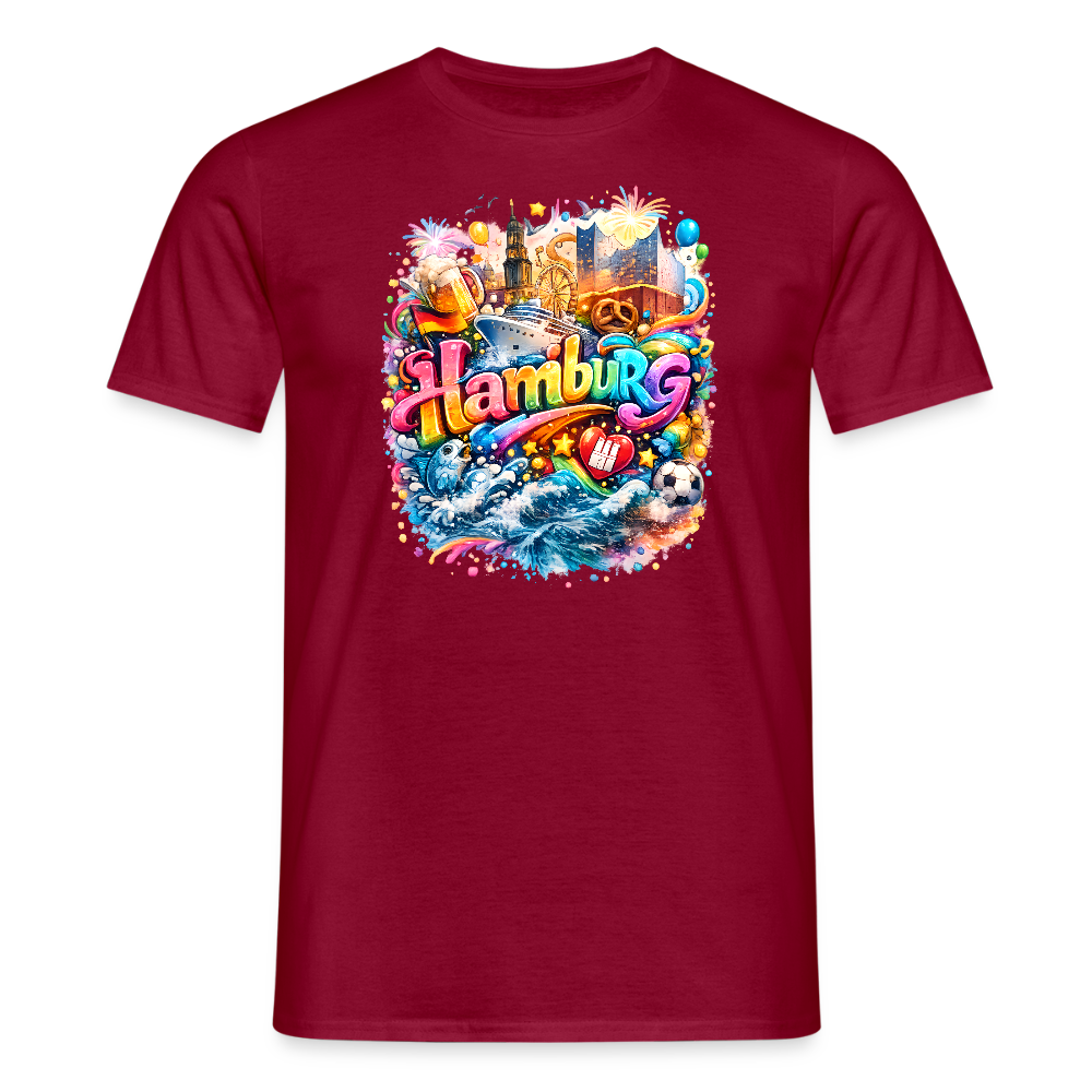 SSW2680Hamburg Verrückt und Bunt2 - Ziegelrot