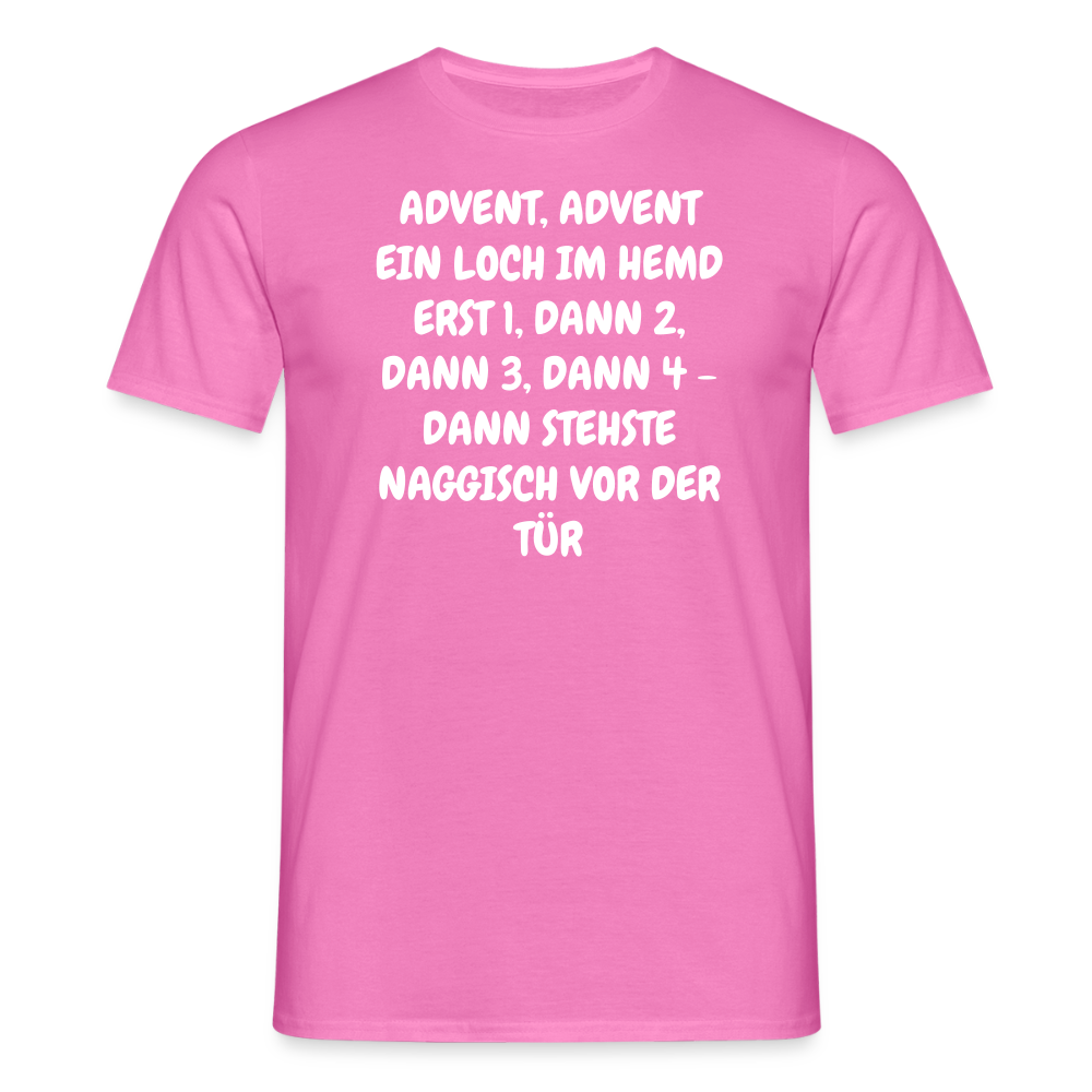 SSW2674ADVENT, ADVENT EIN LOCH IM HEMD ERST 1, DANN 2, DANN 3, DANN 4 - DANN STEHSTE NAGGISCH VOR DER TÜR - Pink