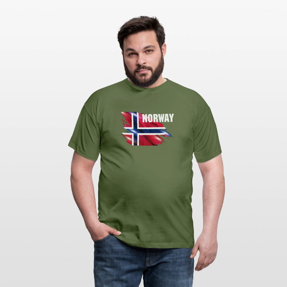 SSW2535 Flag of Norway - Militärgrün