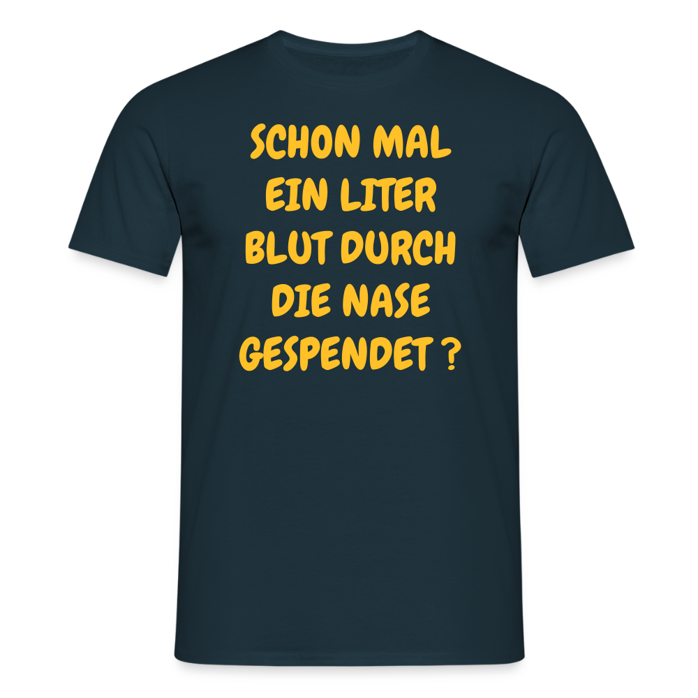 SSW2490SCHON MAL EIN LITER BLUT DURCH DIE NASE GESPENDET ? - Navy