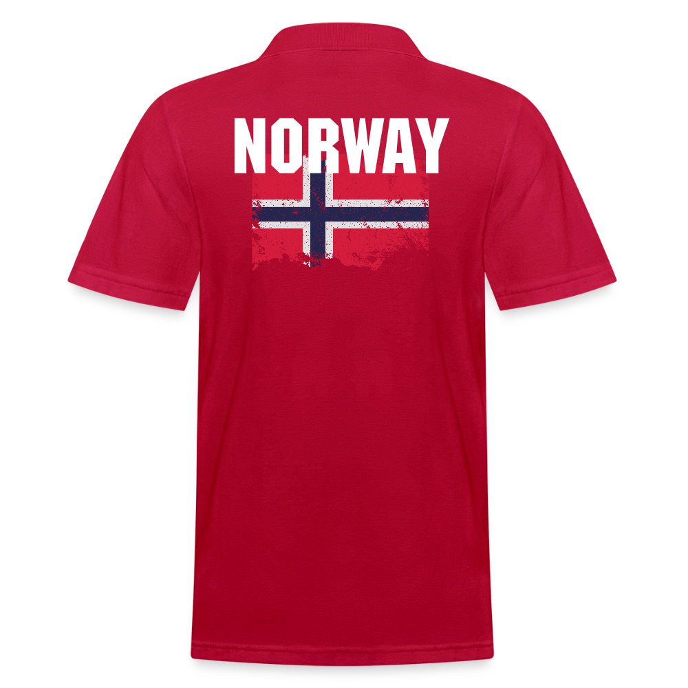 SSW2524 Flag of Norway - cherry red
