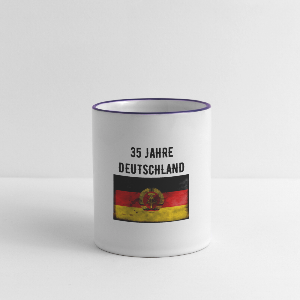 SSW2567  35 JAHRE DEUTSCHLAND - Weiß/Kobaltblau