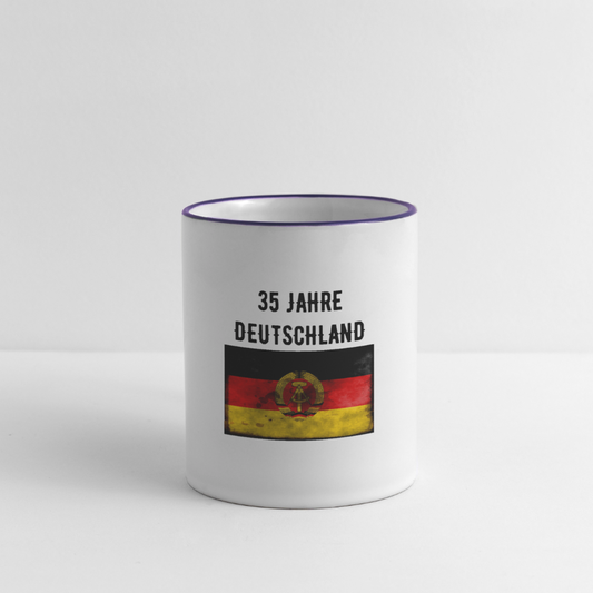 SSW2567  35 JAHRE DEUTSCHLAND - Weiß/Kobaltblau