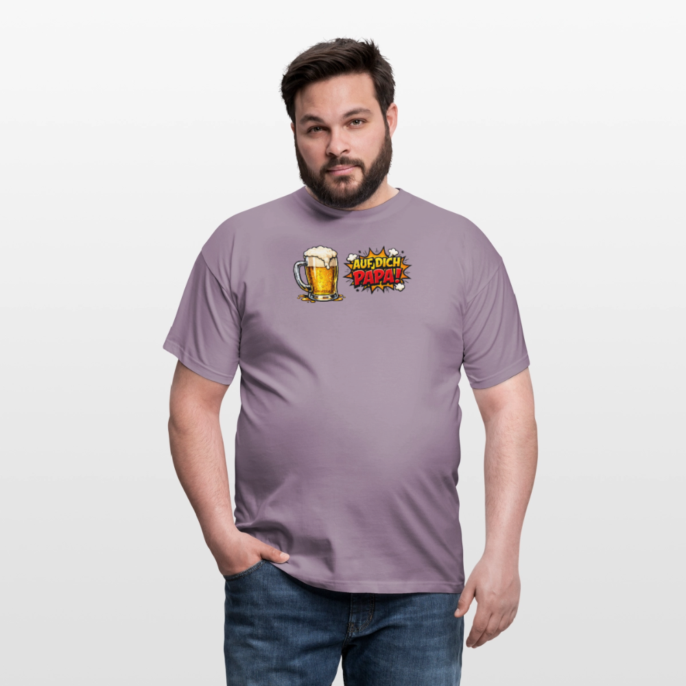 SSW2853AUF DICH PAPA - Lilagrau 