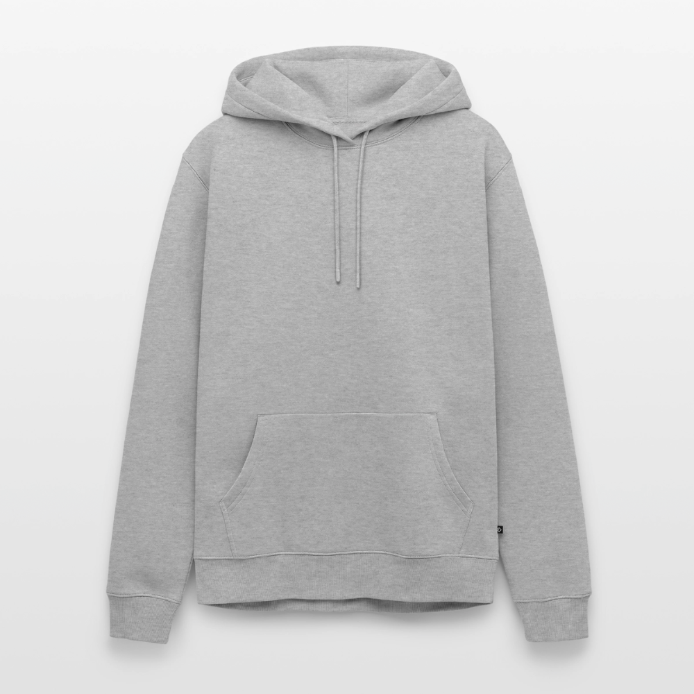 SSW1423 Hoodie LIEBE an die Person hinter mir - Grau meliert