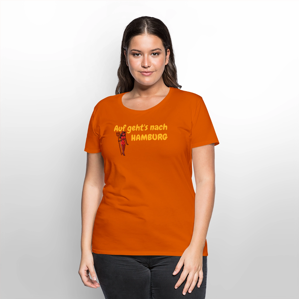 Auf geht's nach HAMBURG - Orange 