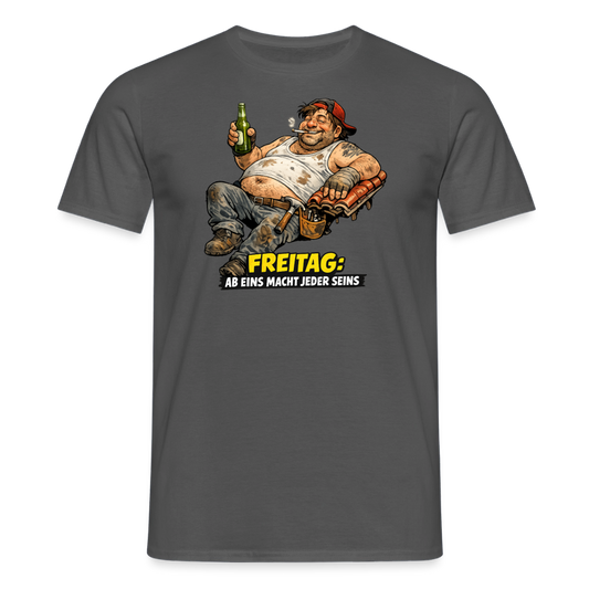 SSW2819 Dachdecker FREITAG: AB EINS MACHT JEDER SEINS - Anthrazit