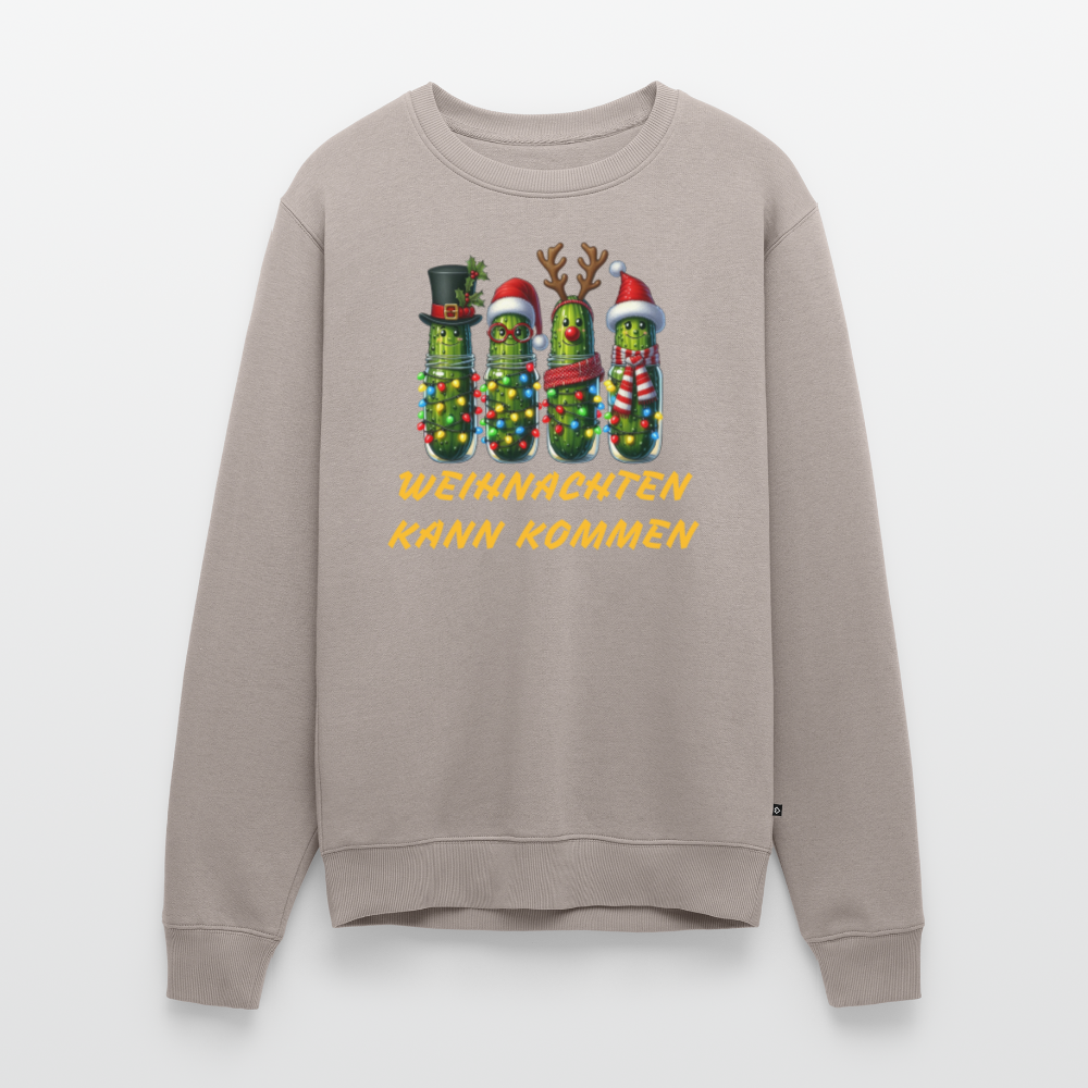 SSW2614WEIHNACHTEN KANN KOMMEN SWEATSHIRT - Taupe