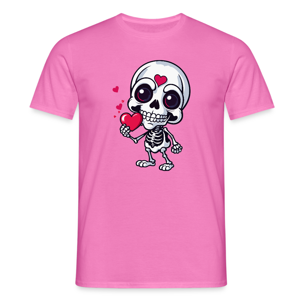 SSW2508Skelett mit Herz - Pink